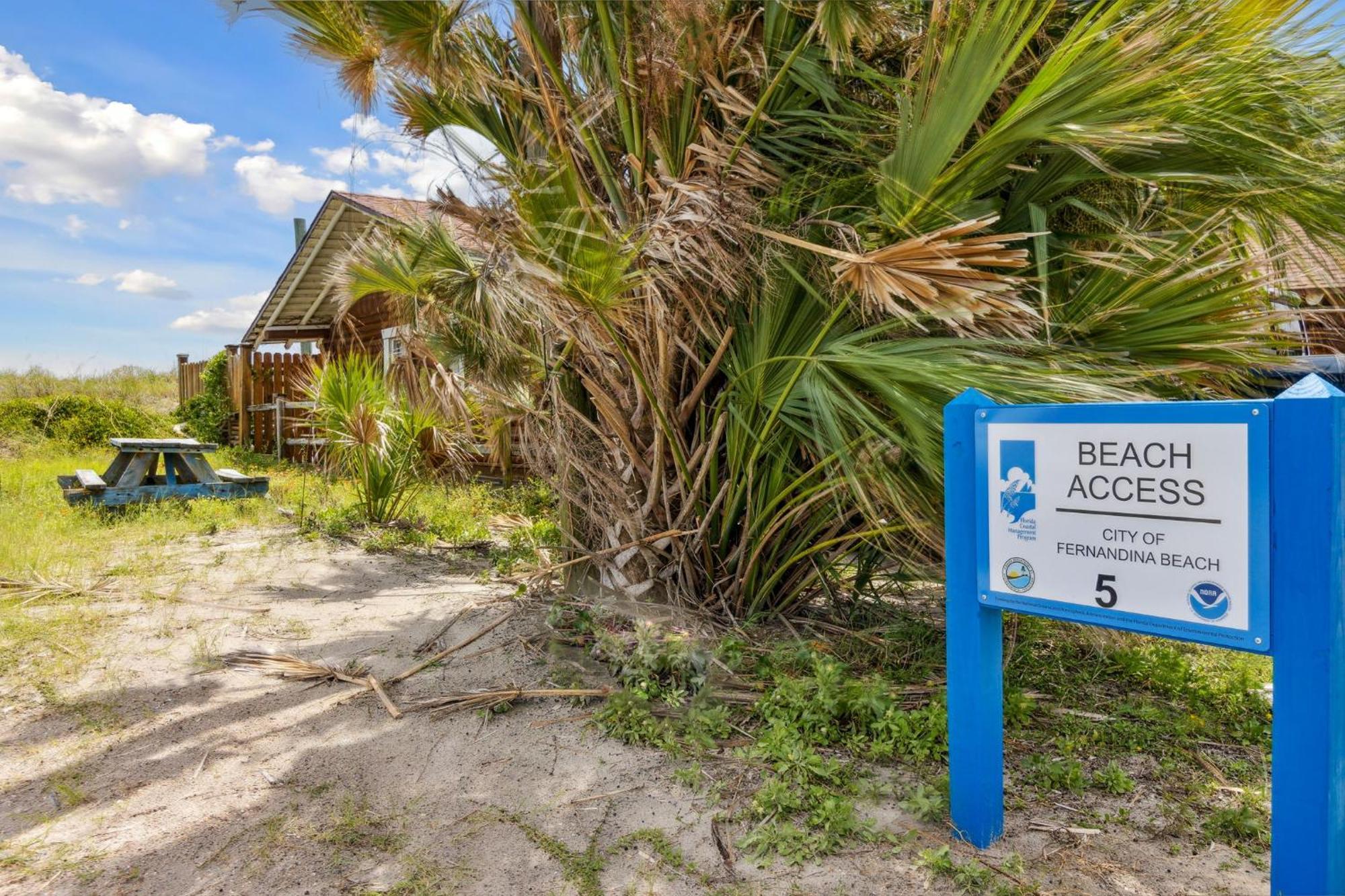Beach 5 Villas On Amelia Island Steps To The Ocean 费南迪纳比奇 外观 照片